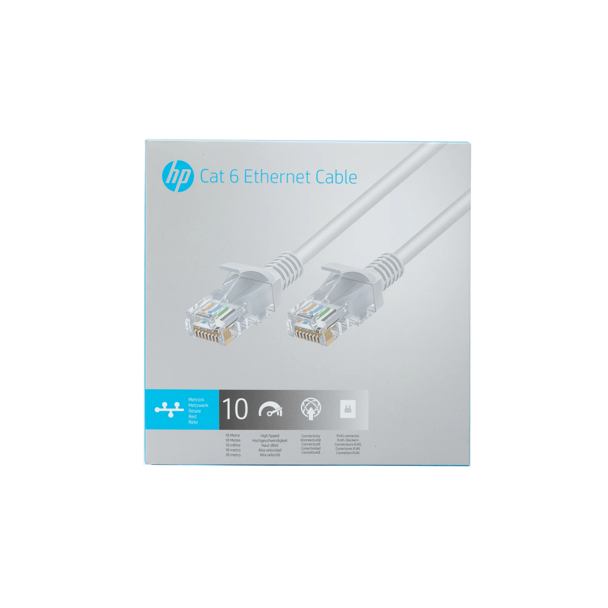 HP Cable NET Cat6 10m - White
