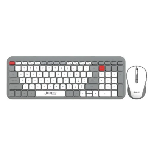 Jedel ws739 dual mode wireless keyboard & mouse combo