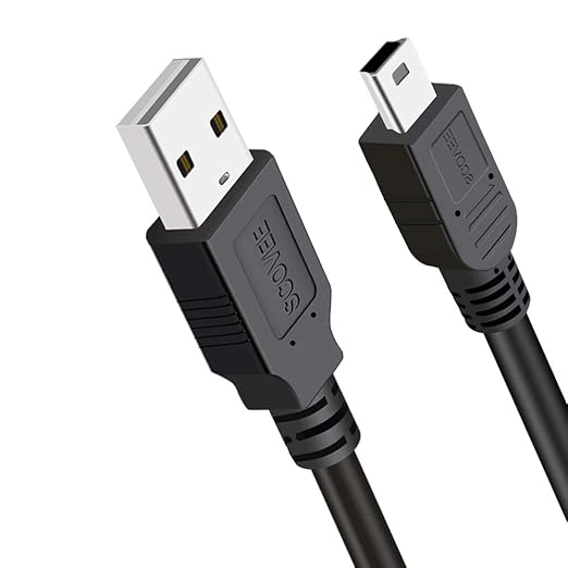 USB 2.0 A Male To Mini 5 Pin