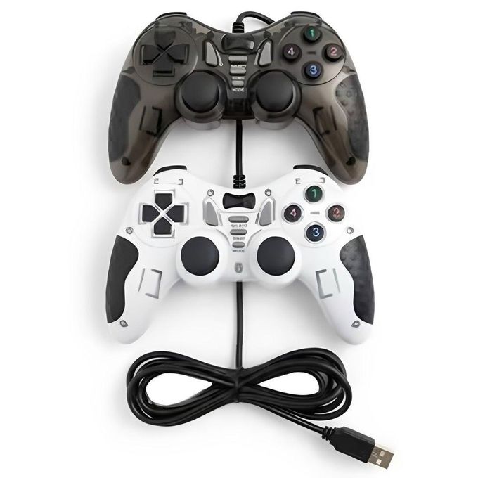 USB Wired Double Gamepad Turbo