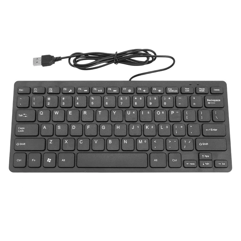 K100 Mini USB Wired Slim Keyboard
