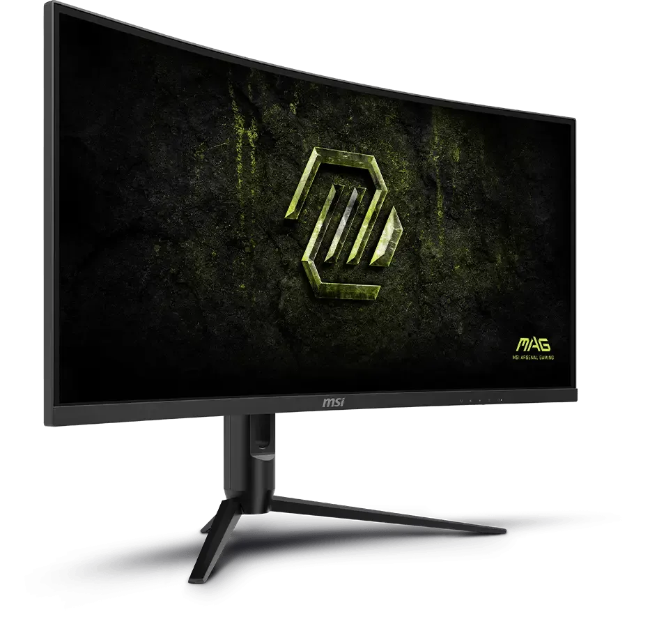 MSI Optix Mag342Cqr 34 Inch (86.36 Cm) Curved Gaming LCD Monitor - 21:9 Uwqhd 3440 X 1440 Pixels, 1Ms Response Time/1500R/200Hz